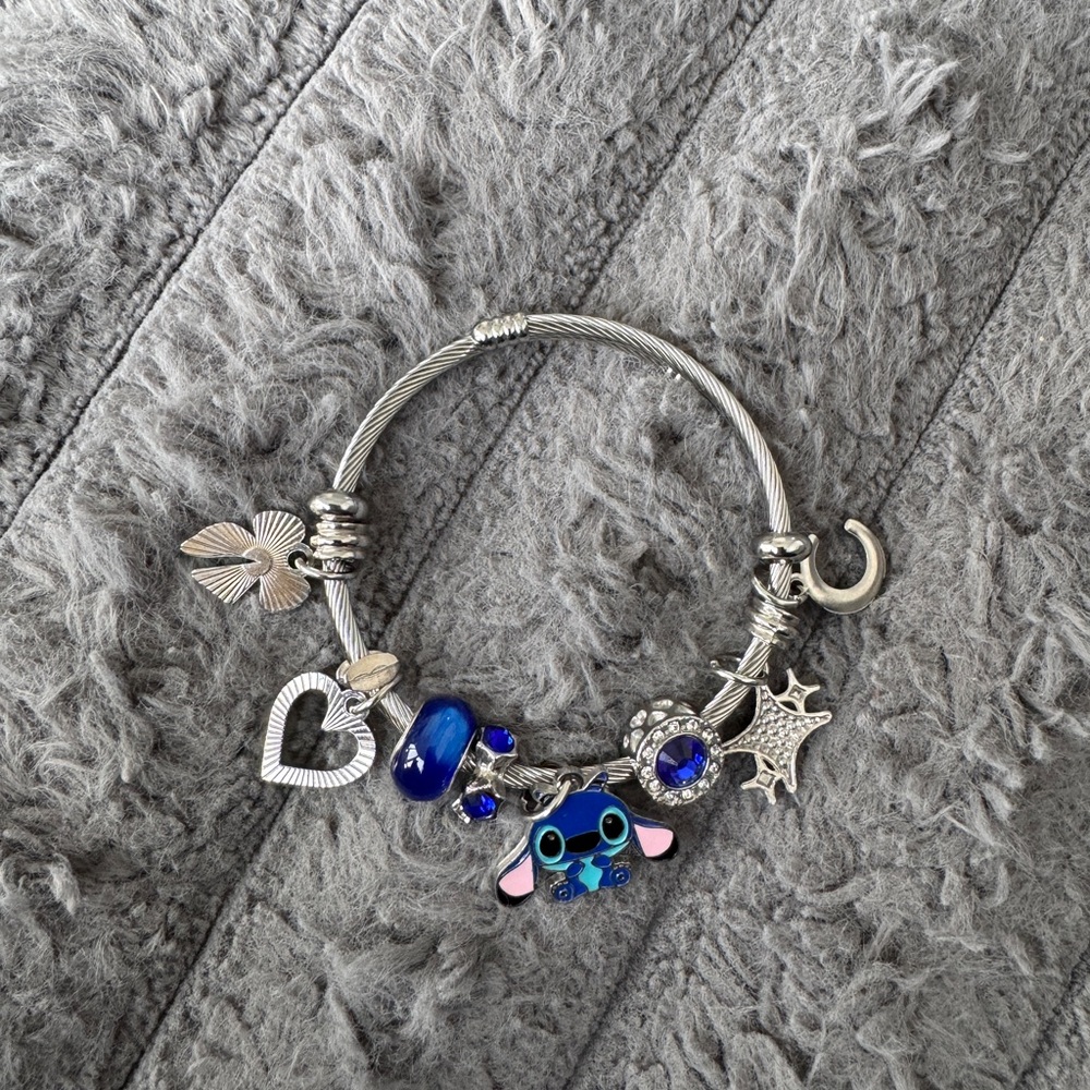 Stitch Charm Bracelet - Picture 2 of 4